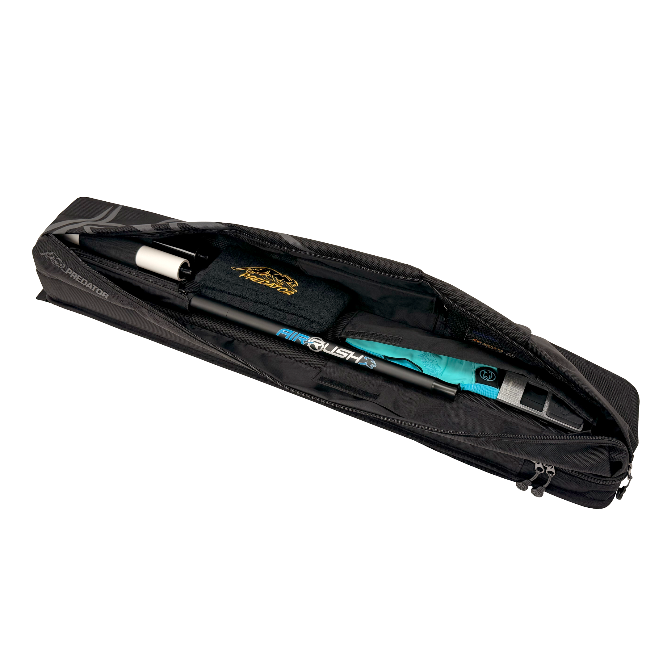 【新商品】Predator SPORT BACKPACK キューケース 3×5 ハード ブラック/グレー